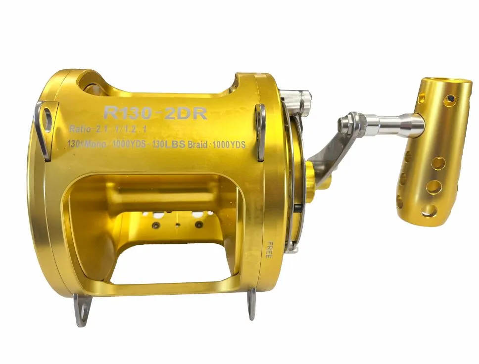 130W 2-Speed Reel | Blue Marlin Tournament Edition