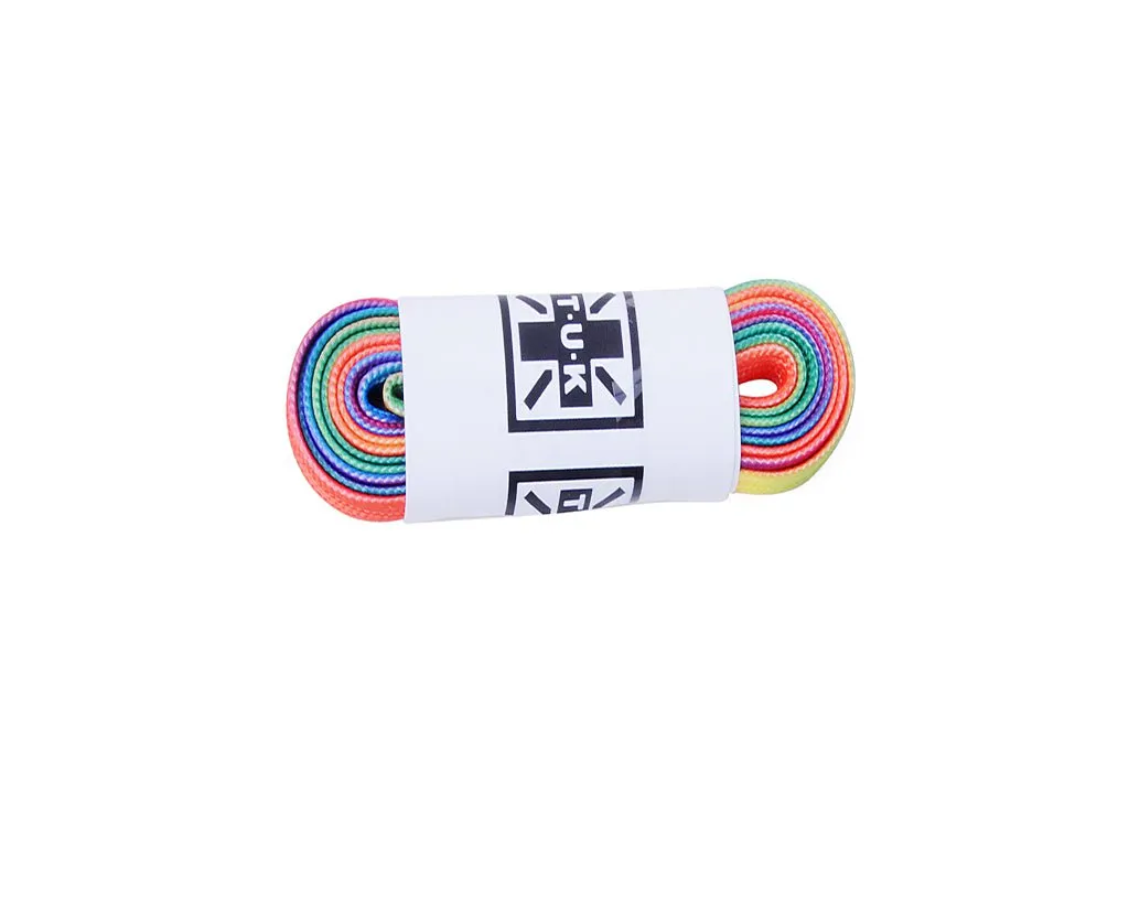 75 CM Rainbow Flat Laces