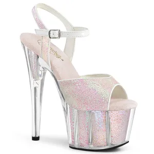 ADORE-710G Pink Ankle Peep Toe High Heel