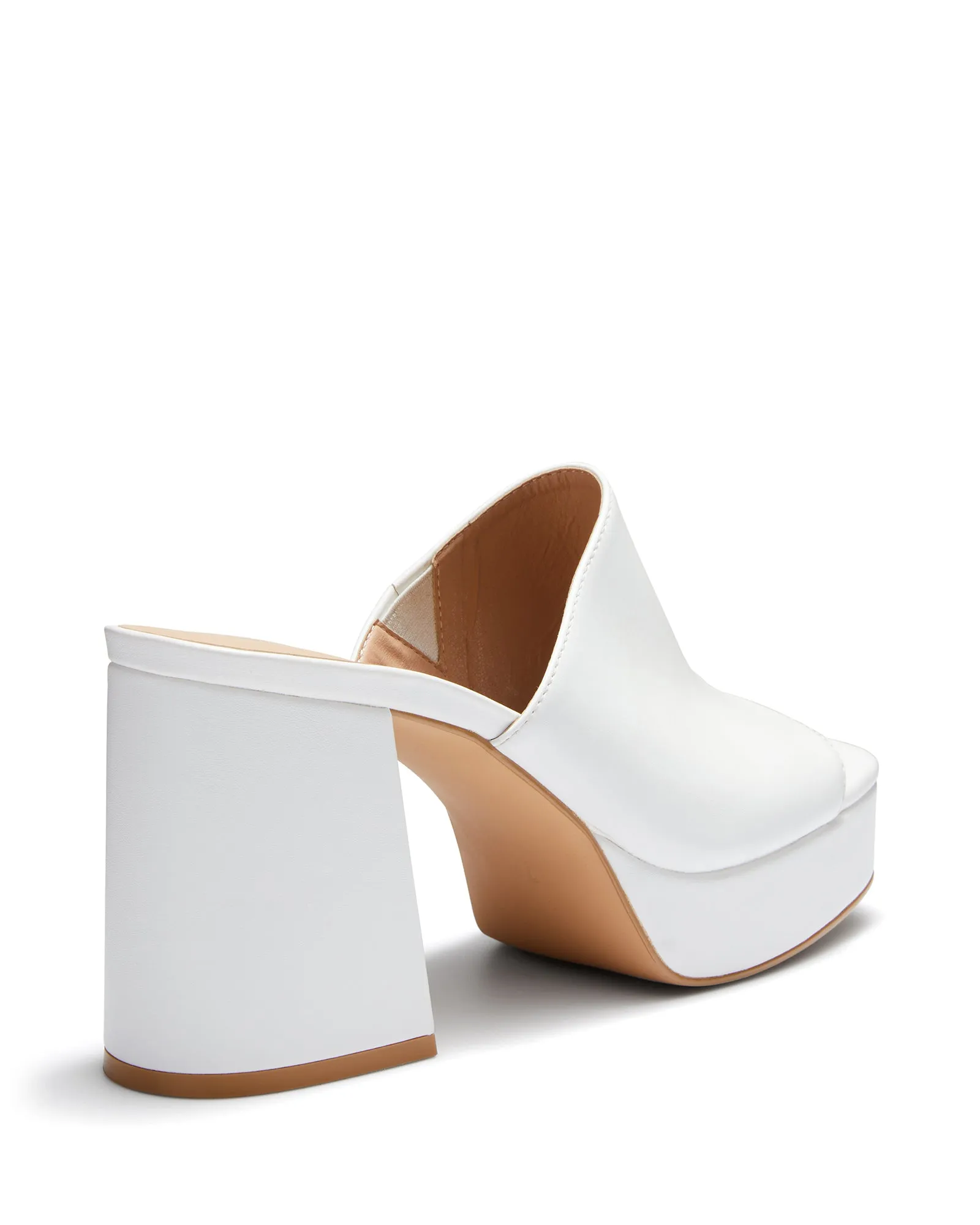 Arizona Platform Heel White