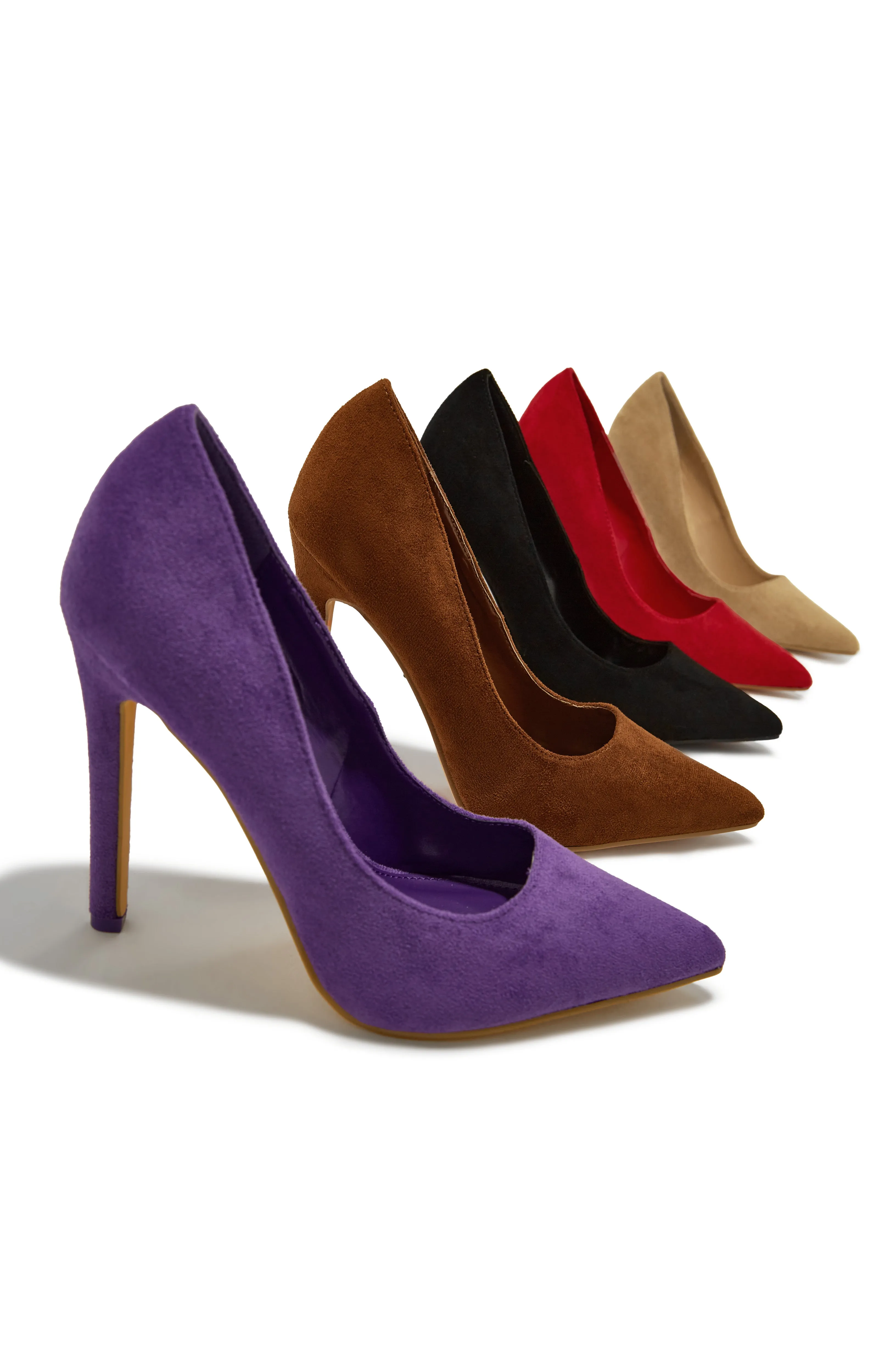 Aylene High Heel Pumps - Purple