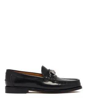 Black GG Loafers With Horsebit