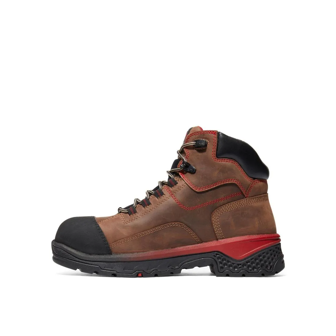 Booshog 6 Inch Composite-Toe Waterproof PR Work Boot Brown