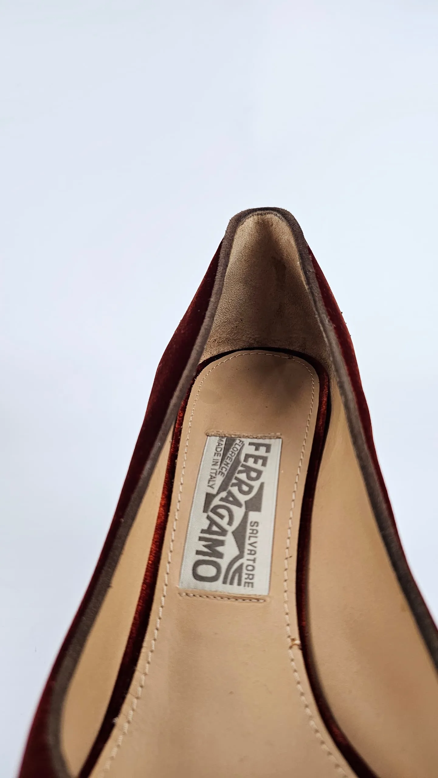 Bordeaux Fondente Toy Peep Toe Pumps