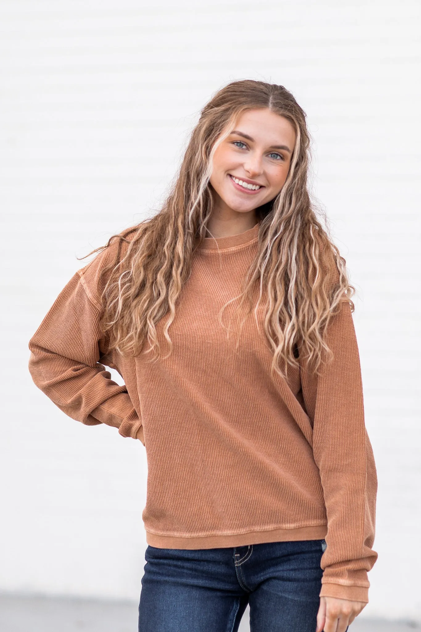 Camden Crew Sweatshirt Desert