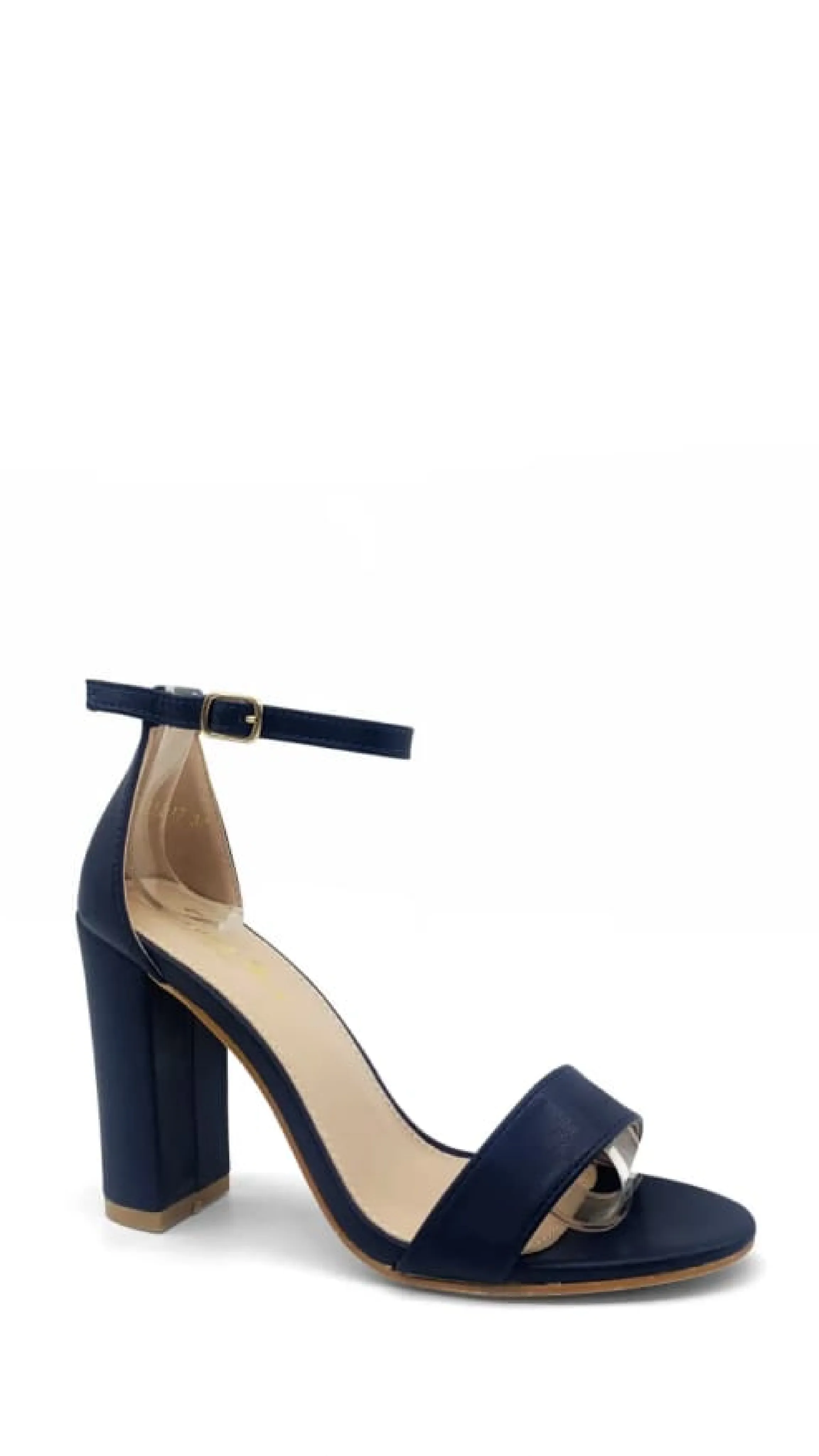 Ciara Navy Strap Sandals