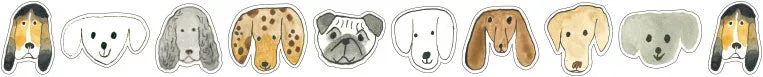 Classiky x Toranekobonbon Sticker Roll - Dog