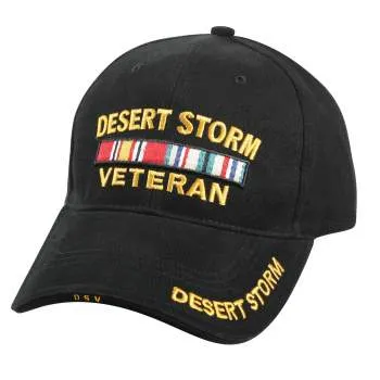 Deluxe Low Profile Cap -Desert Storm Vet