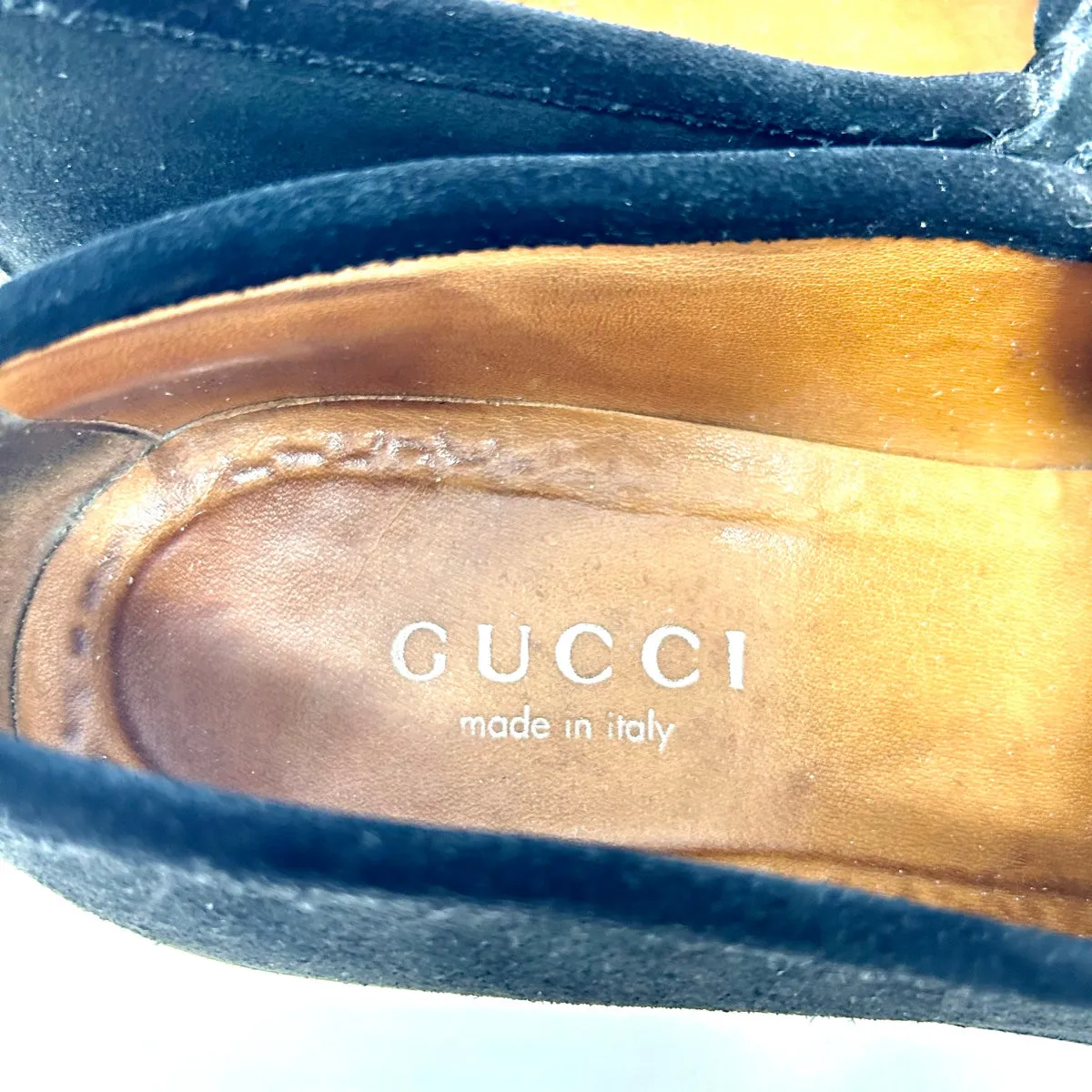 Gucci Vintage Horsebit Loafers