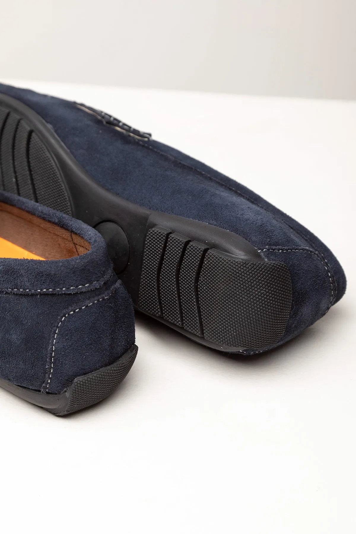 Ladies Suede Driving Loafers - Wrelton