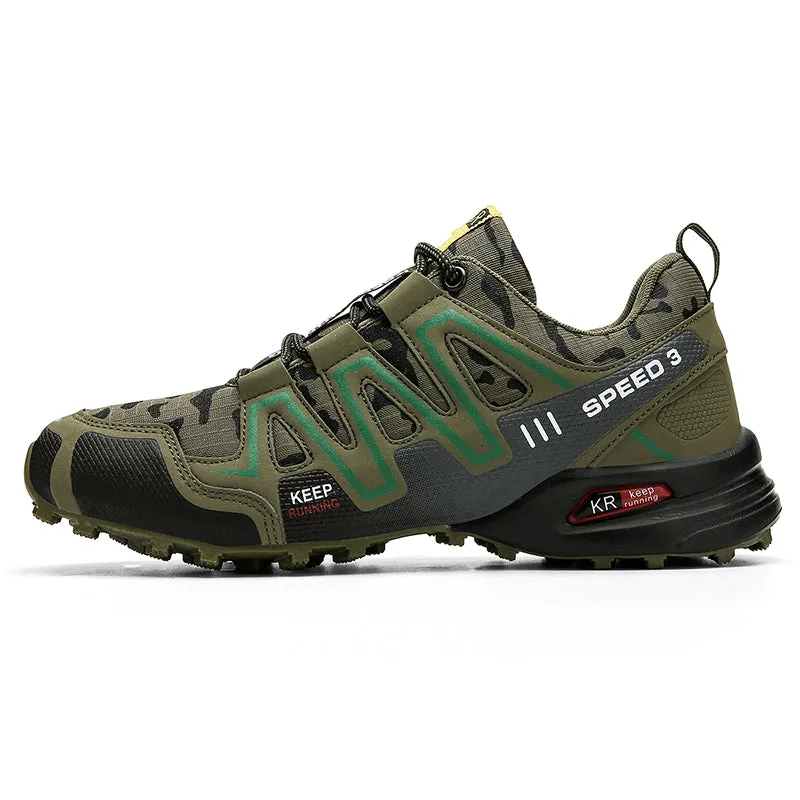 Men's Low Cut Camouflage Hiking Shoes