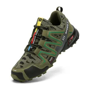 Men's Low Cut Camouflage Hiking Shoes