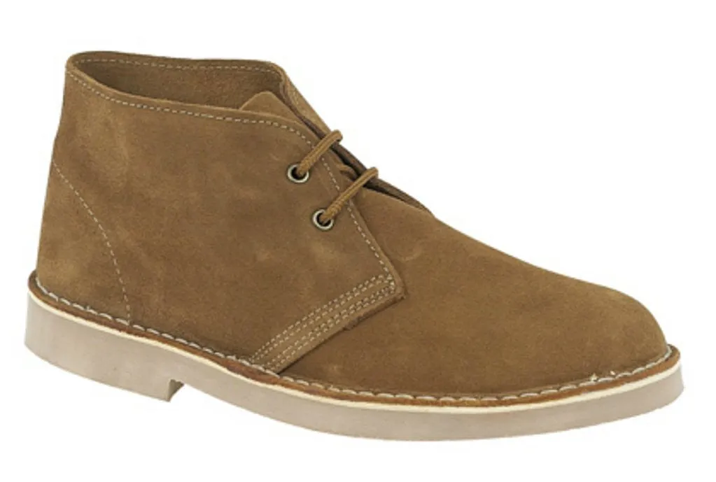 Mens Suede Leather Desert Boots Original Classic Styling