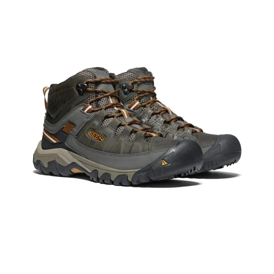 MEN'S TARGHEE III MID WP - BLACK OLIVE/GOLDEN BROWN