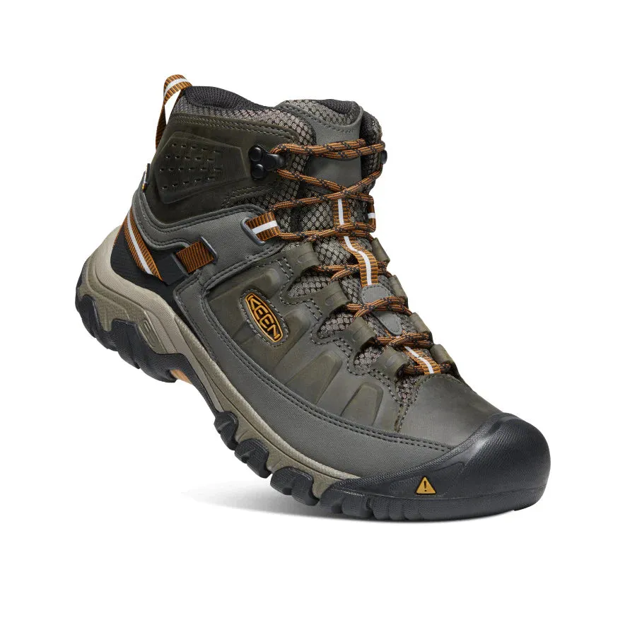 MEN'S TARGHEE III MID WP - BLACK OLIVE/GOLDEN BROWN