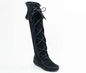 Minnetonka Women's Front Lace Knee High Boot