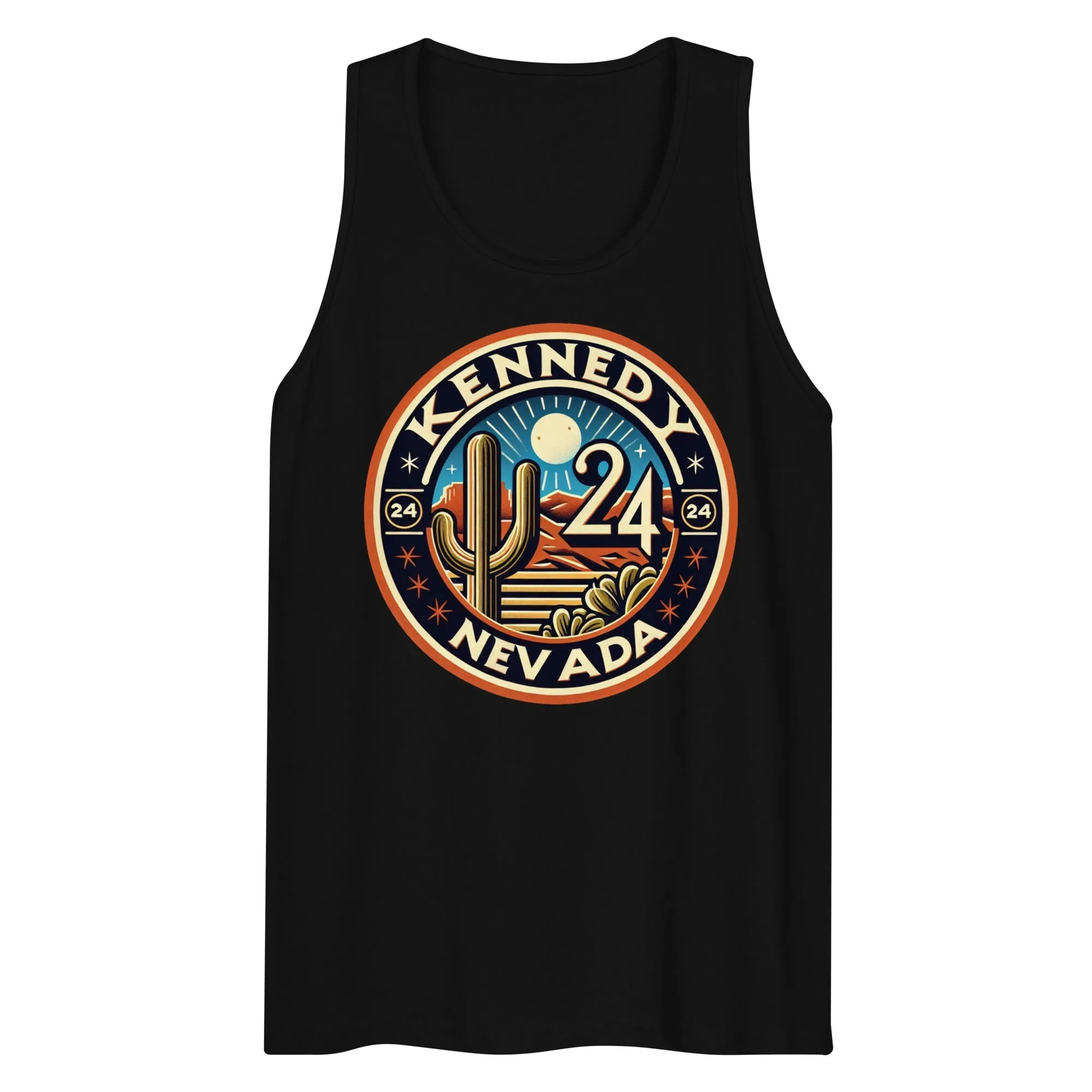 Nevada Kennedy Black Tank Top