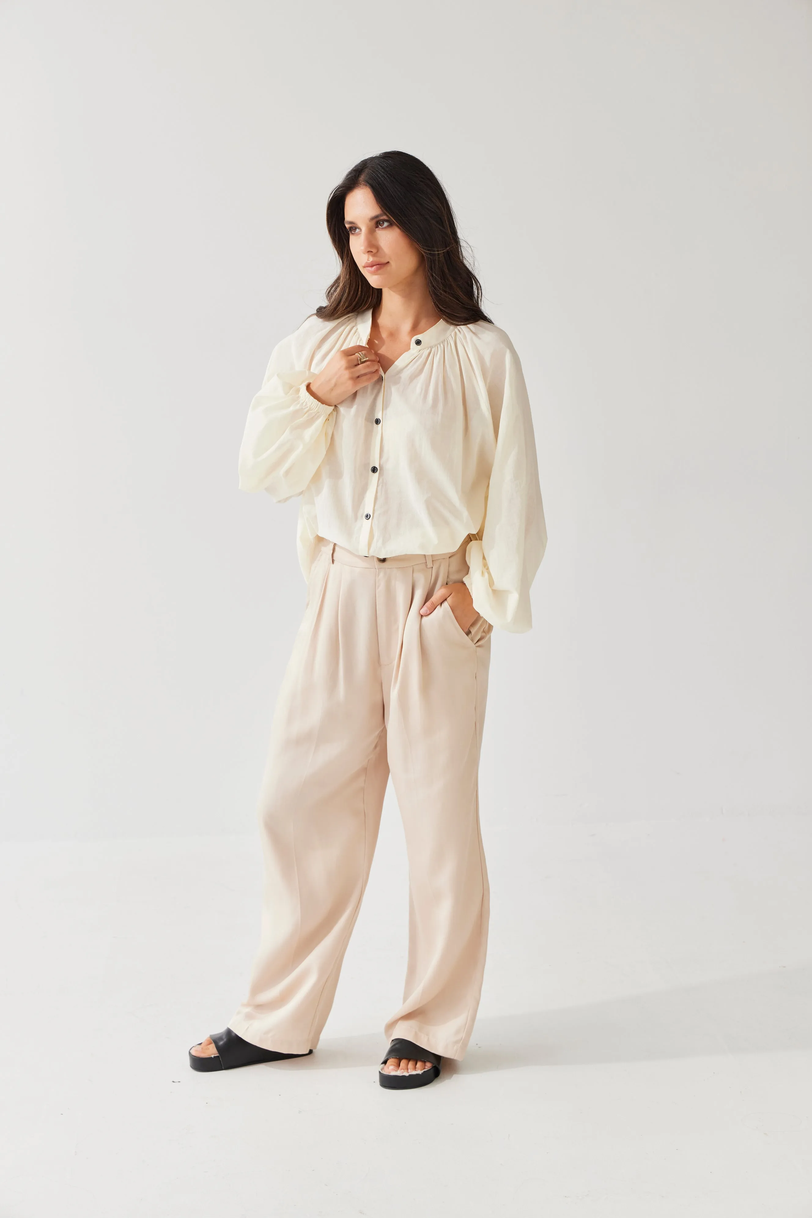 Shell Pant | Natural