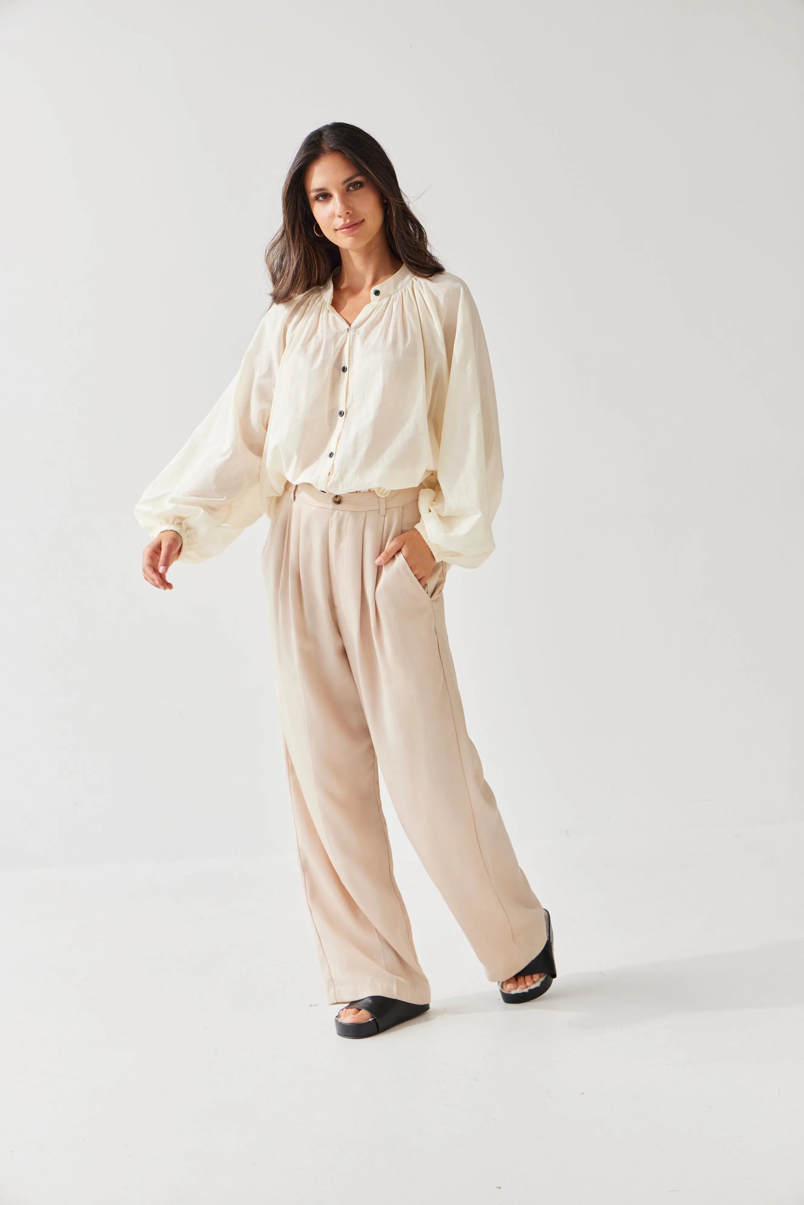 Shell Pant | Natural