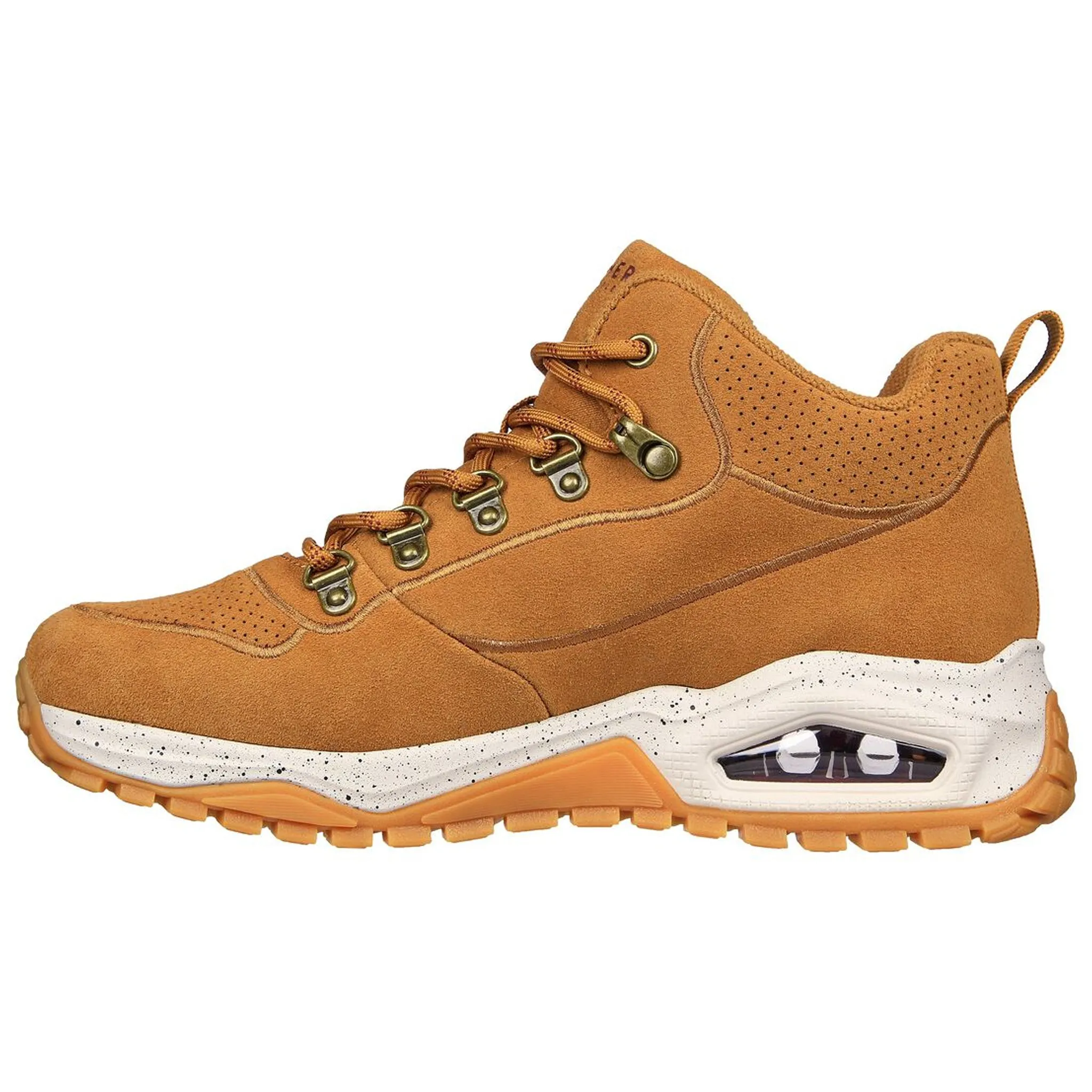 Skechers Women's 177185 Uno Trail Outdoor Stroll Wheat Casual Hiking Boots