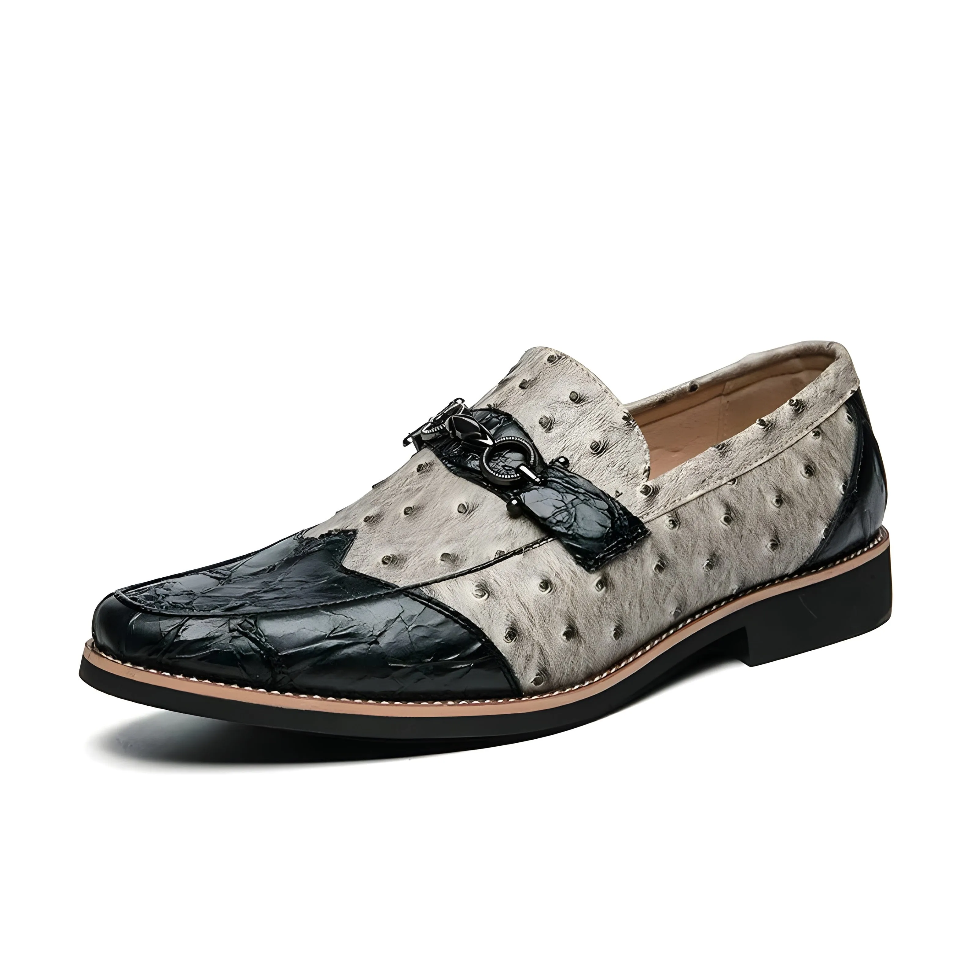 The Beau Two-Toned Penny Loafers - Multiple Colors