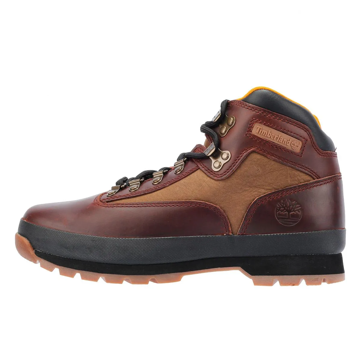 Timberland Euro Hiker Leather Men's Burgundy Boots