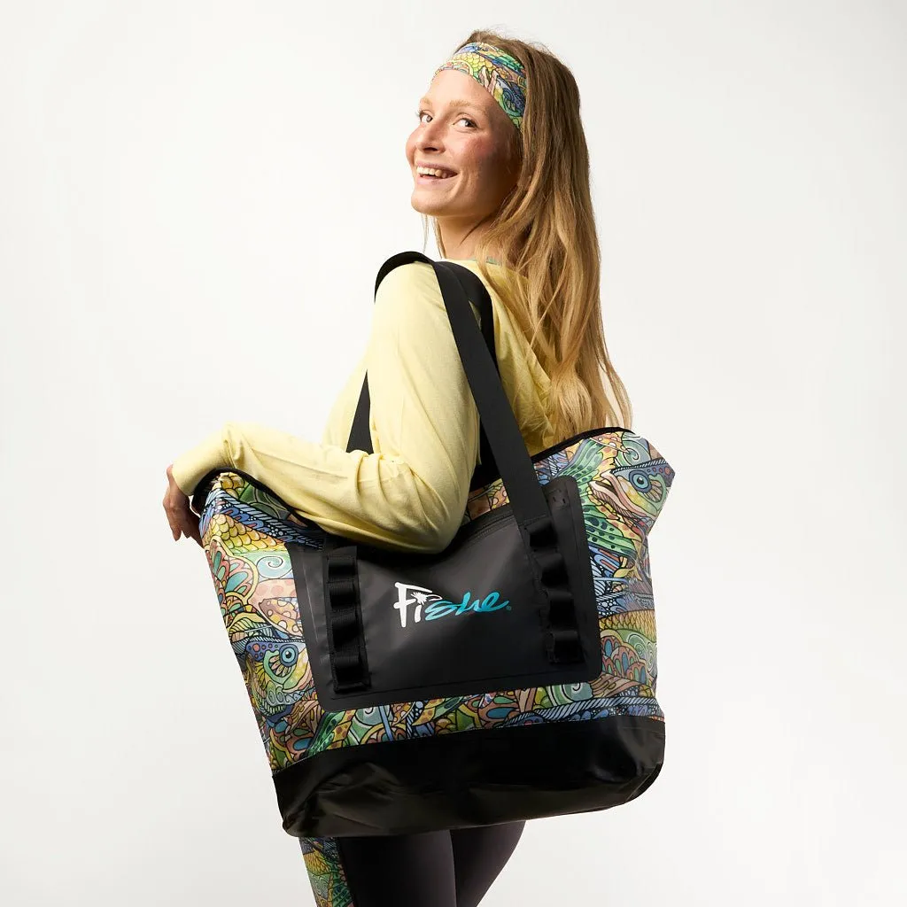 Tropical Tarpon Wedge Tote Dry Bag