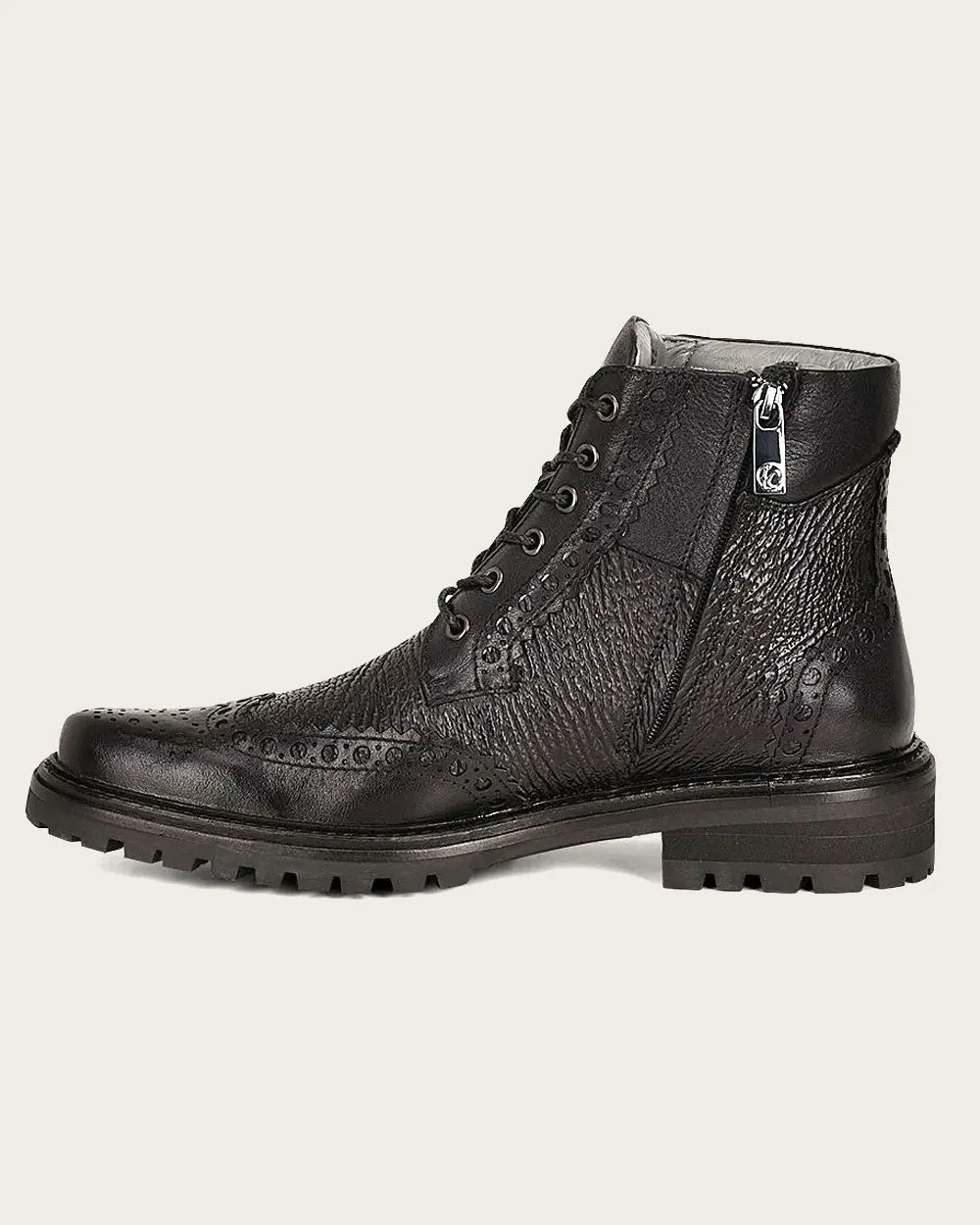 Urban black shark boot