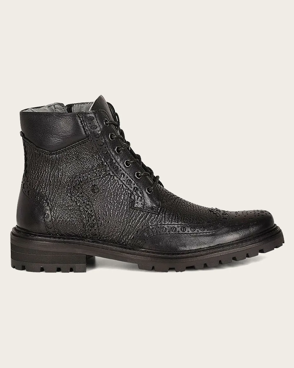 Urban black shark boot