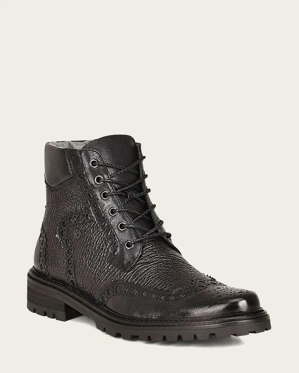 Urban black shark boot