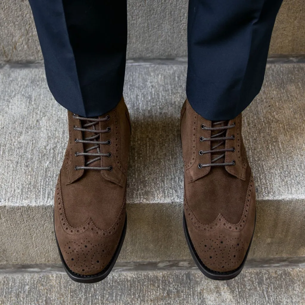 Wingtip | Chocolate Suede