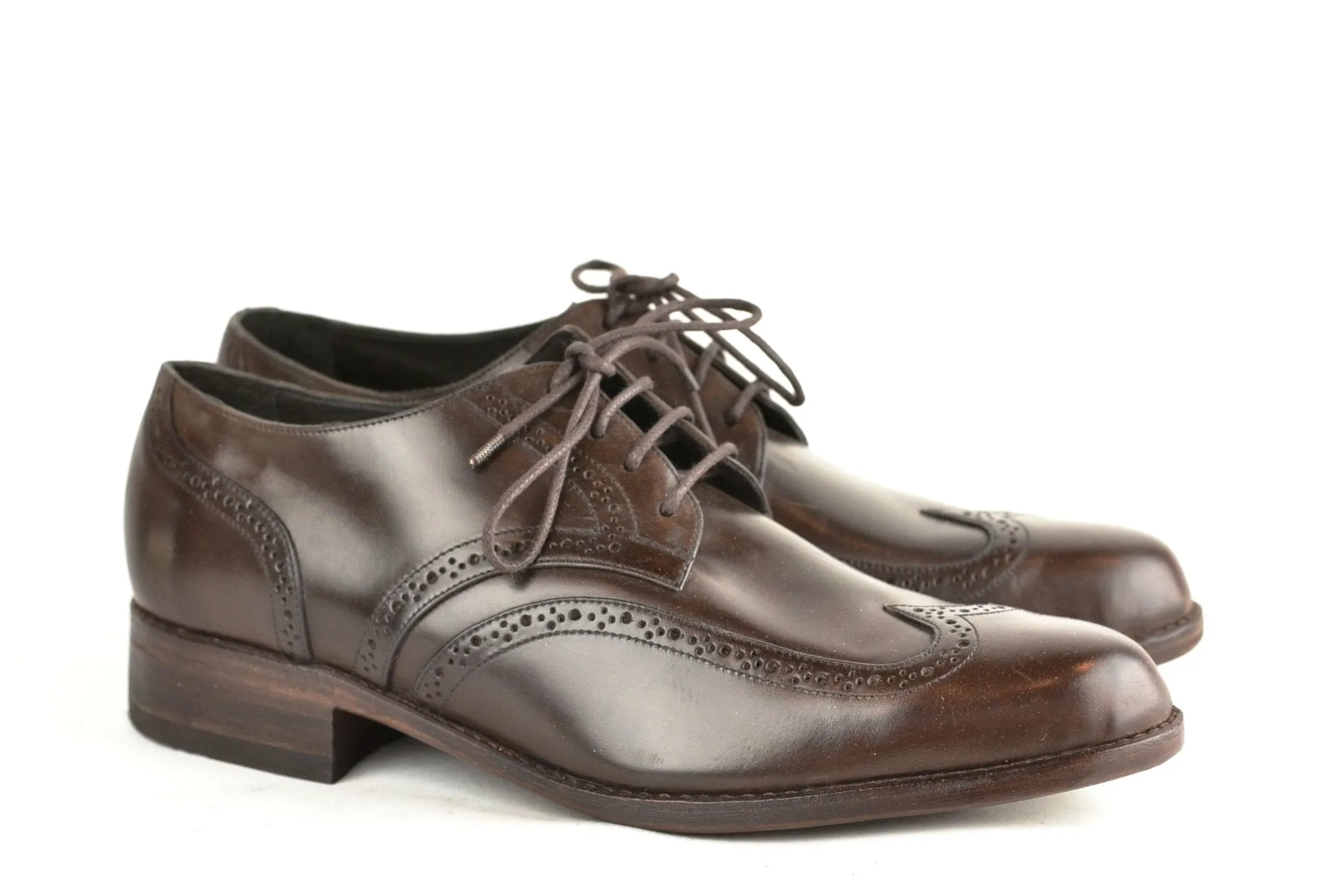 Wingtip Derby Brogue  |  Choc cordovan