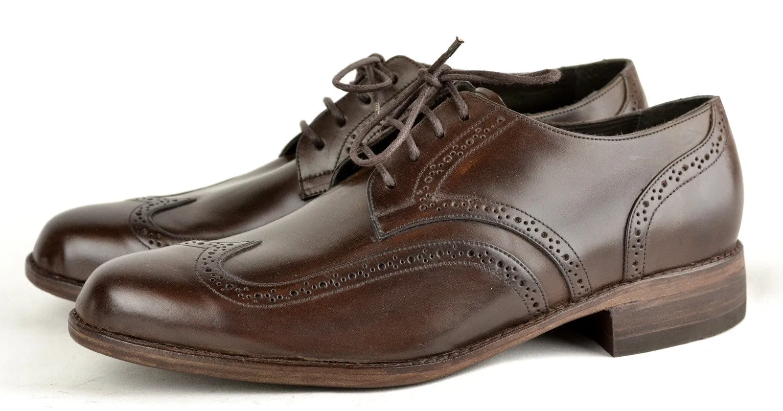 Wingtip Derby Brogue  |  Choc cordovan